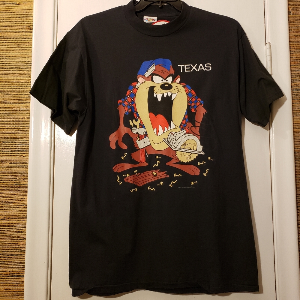 Looney Tunes Taz Texas Tasmanian Devil Wood Shop